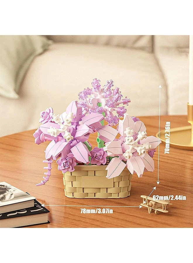 Mini Flowers Building Block Set - Flowerpot Succulent