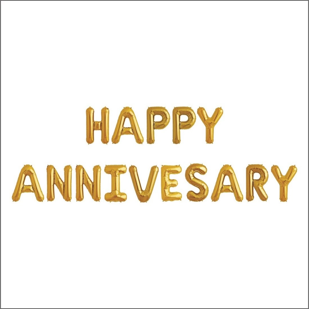 SGT Happy Anniversary Balloon - 16 Inch
