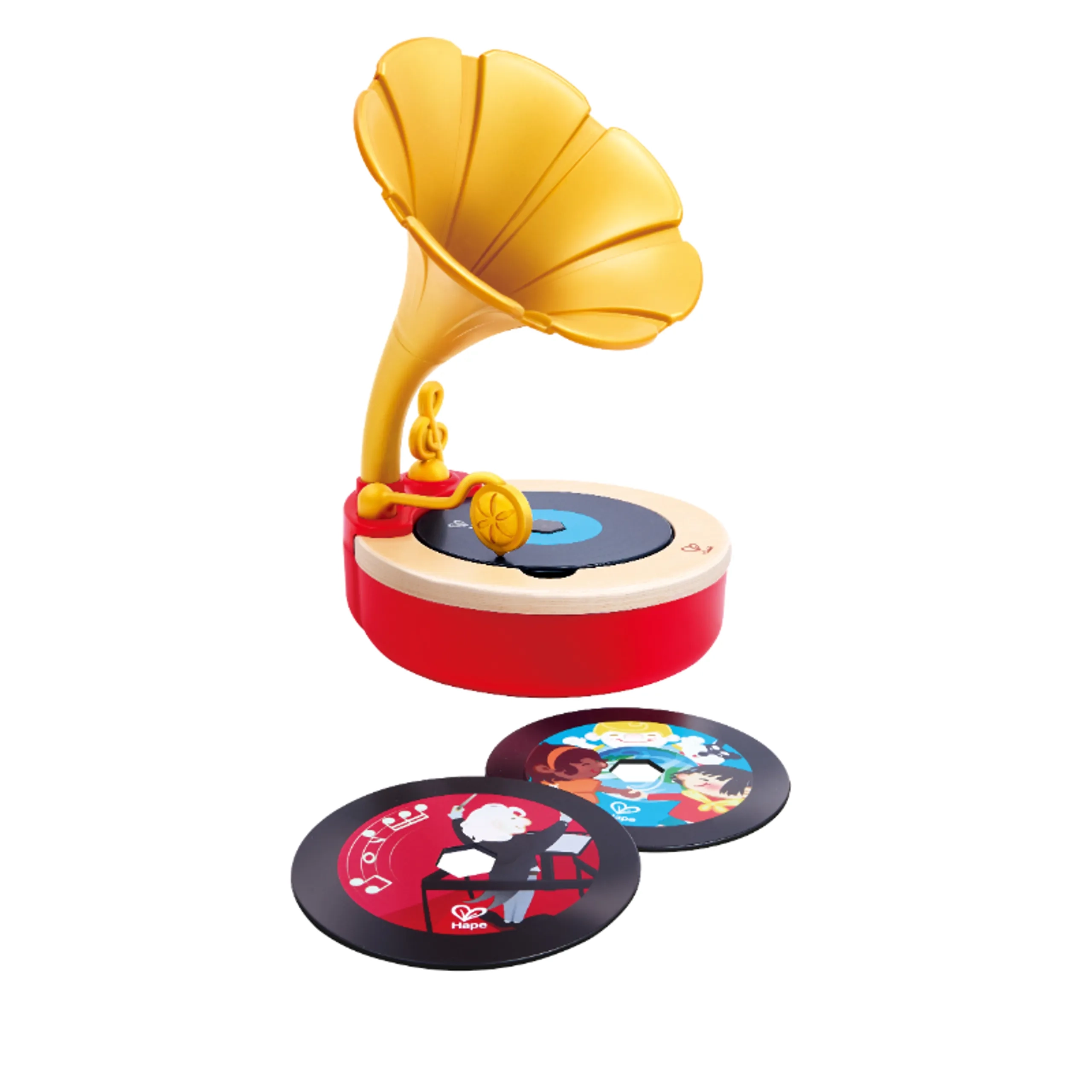 Tune Time Phonograph - 5 x Interchangeable Music Discs 3 years to 6 years