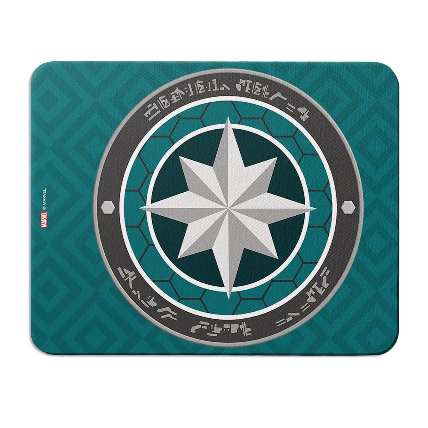 Logo Captain Fabric Mouse Pad - 22x18 cm
