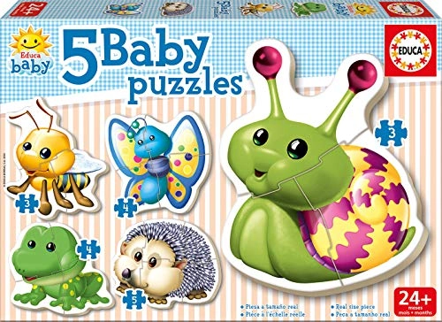 Forest Animals Five Baby Puzzle - 3+ 19 pieces