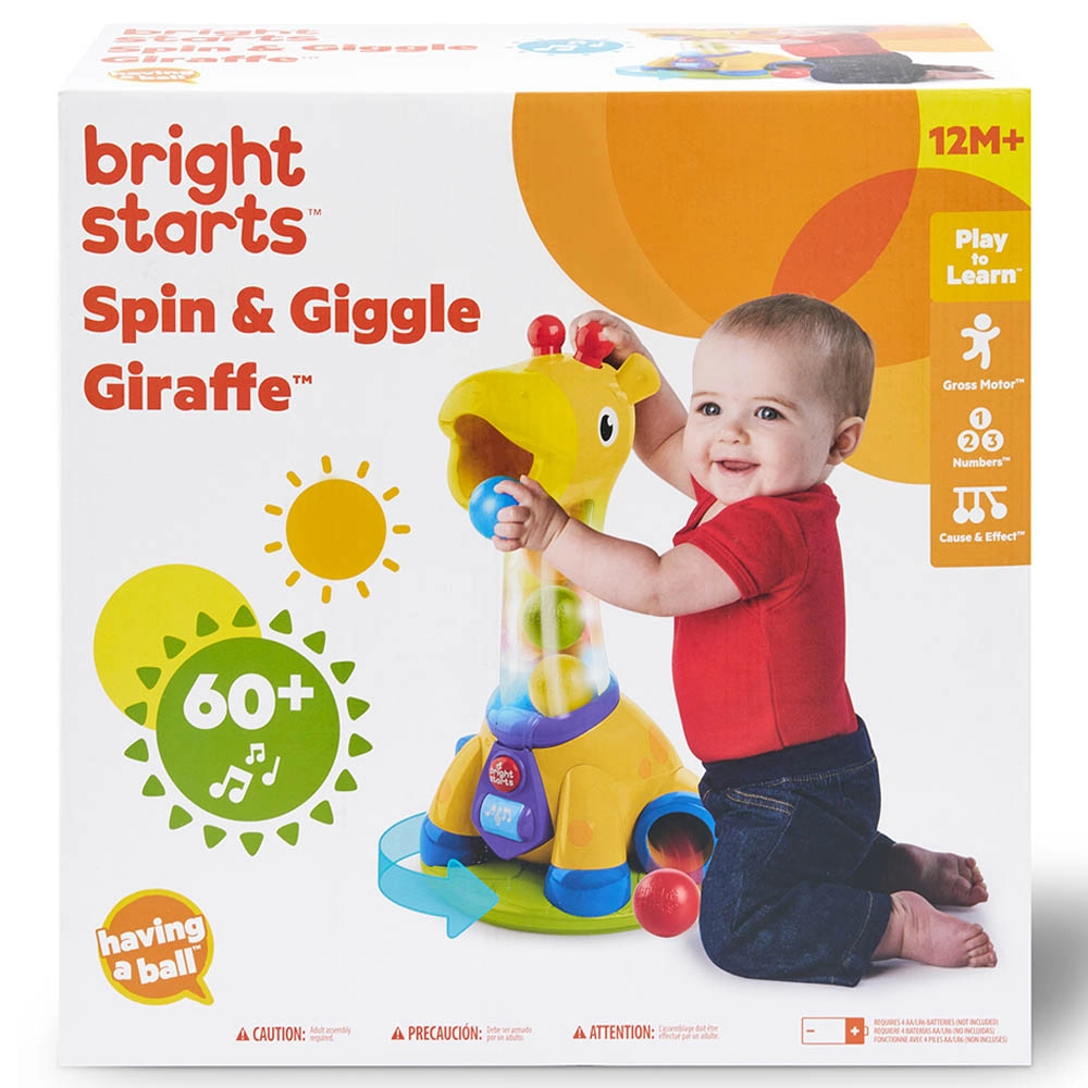 Spin & Giggle Giraffe - 12 months