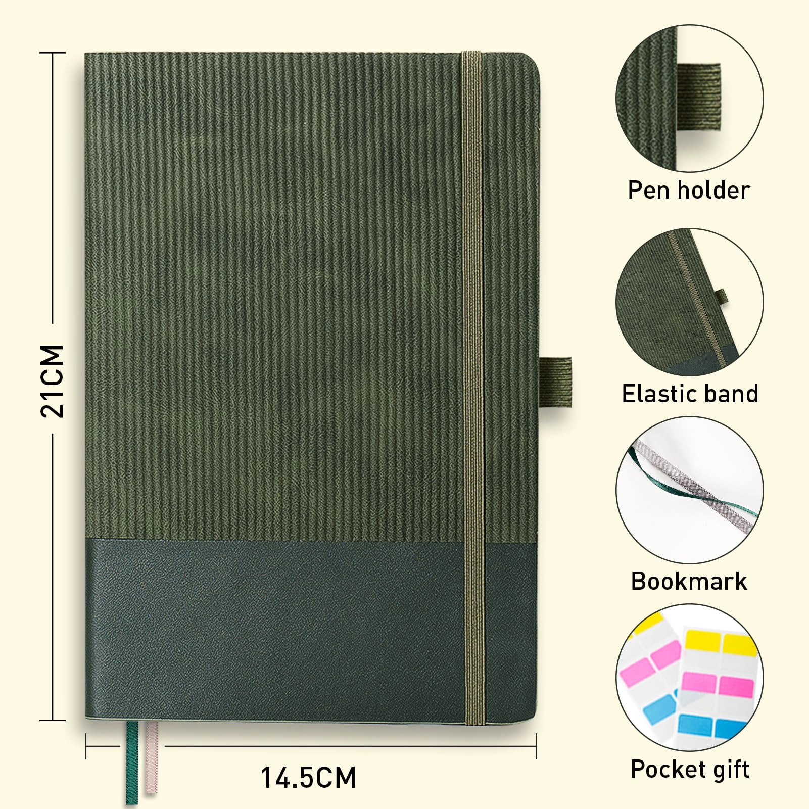 A5 Lined Journal Notebook