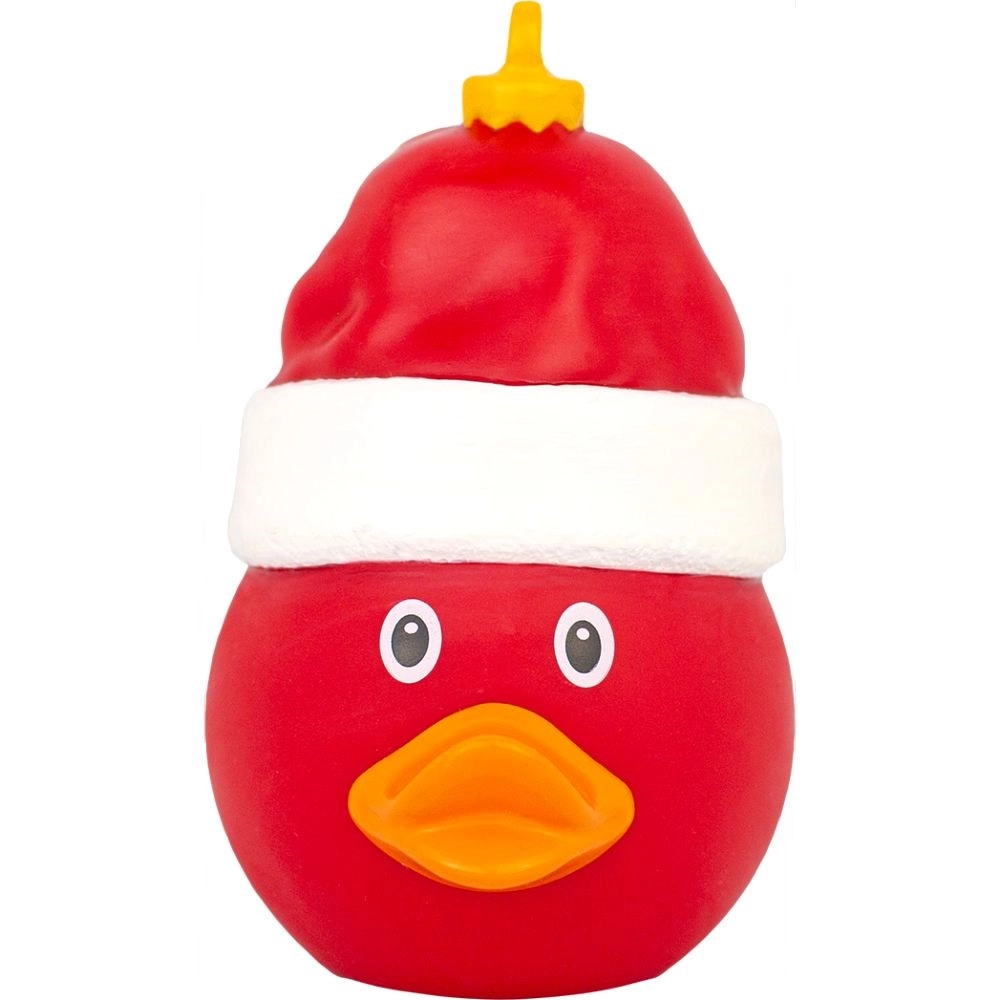 LILALU Christmas Ball with Hat Rubber Duck - Red 3+