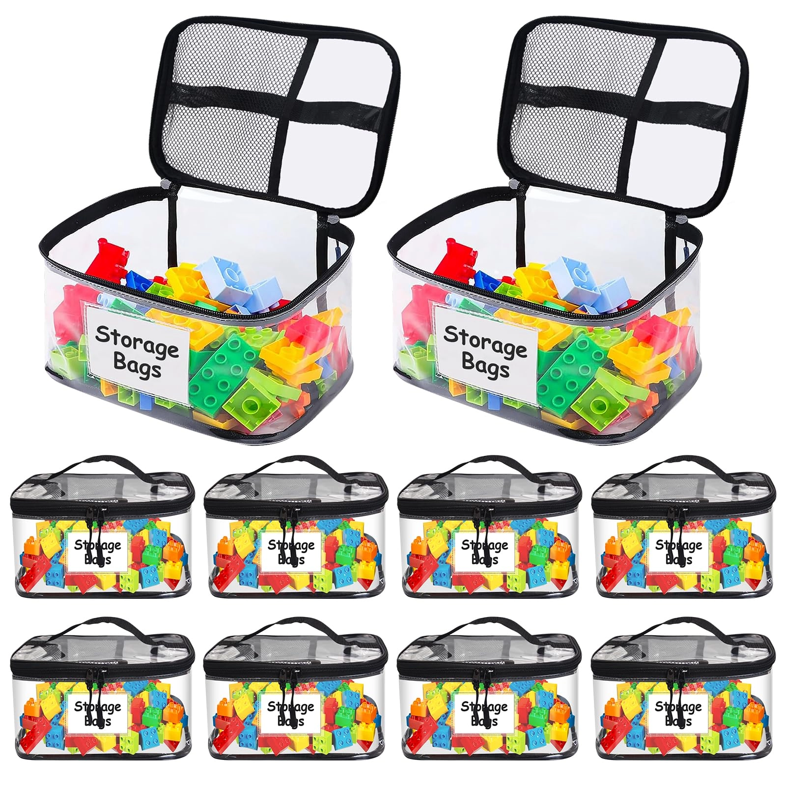 Yudlto Toy Storage Bags - Polyvinyl Chloride (PVC) 5.36 liters Pack