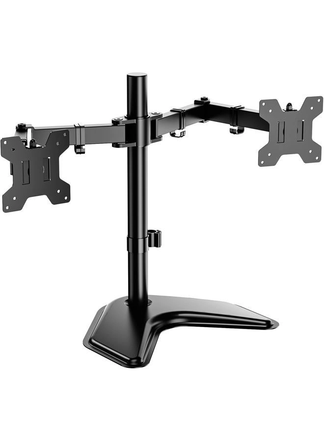 Dual LCD Monitor Desk Mount Stand - Two 27"
