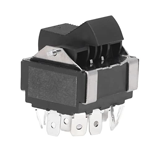 Rocker Switch - 12 Pin 25A 125–250V