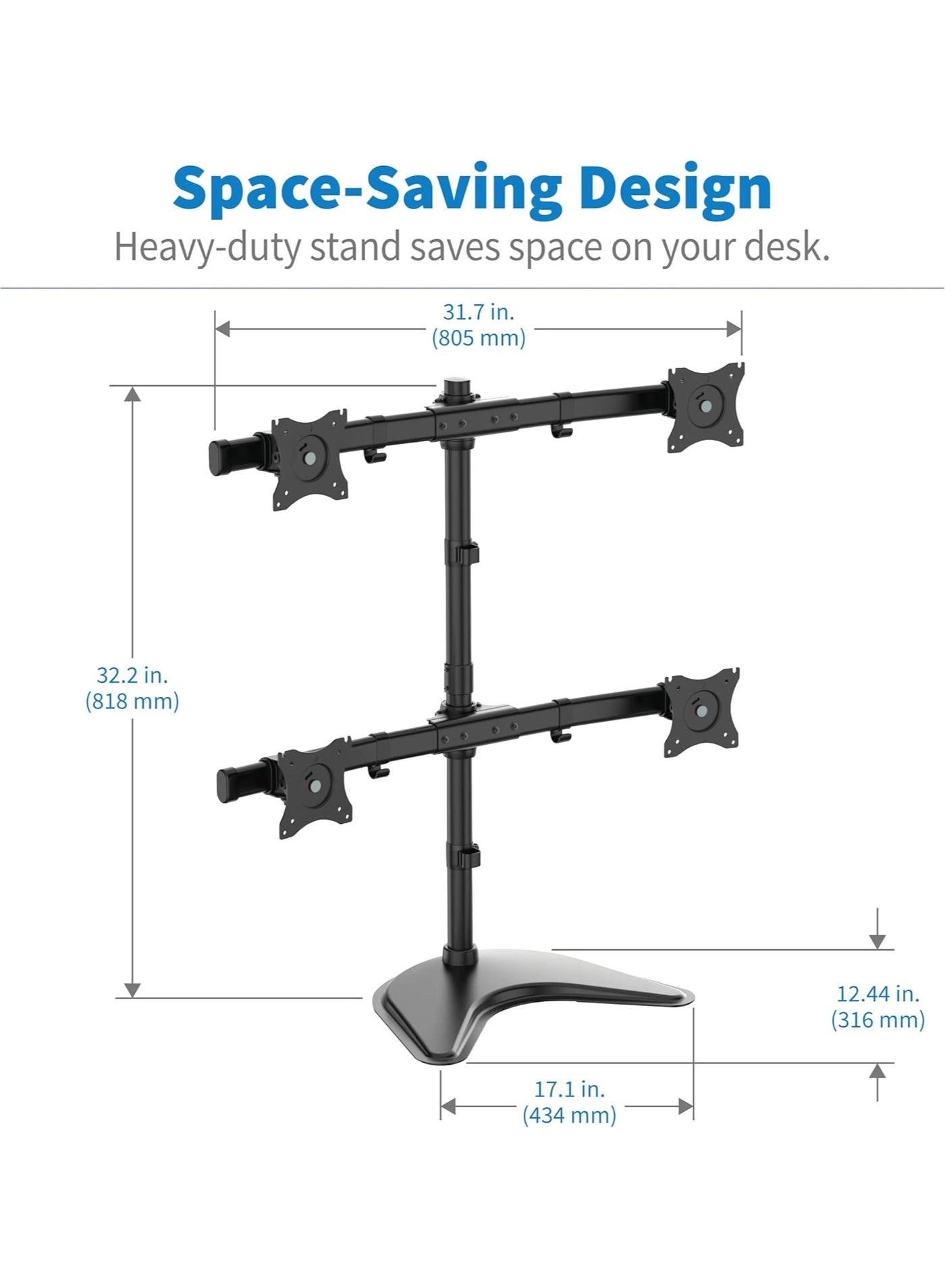 LDT08-T04 - 4 13-27 inch 75x75mm 100x100mm