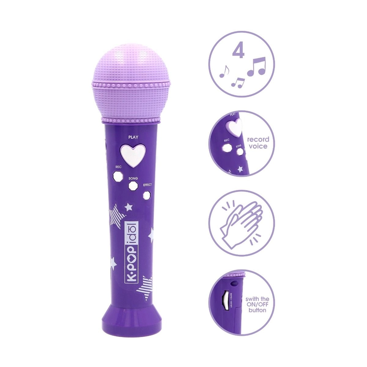 Kpop Idol K-pop Micro Recorder - 3 years+
