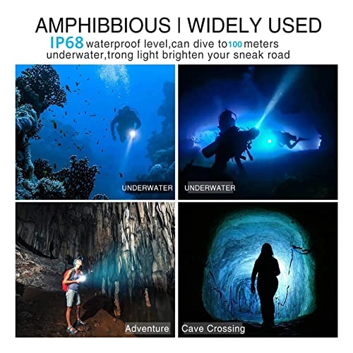 Diving Flashlight - T6 2600mAh IP68
