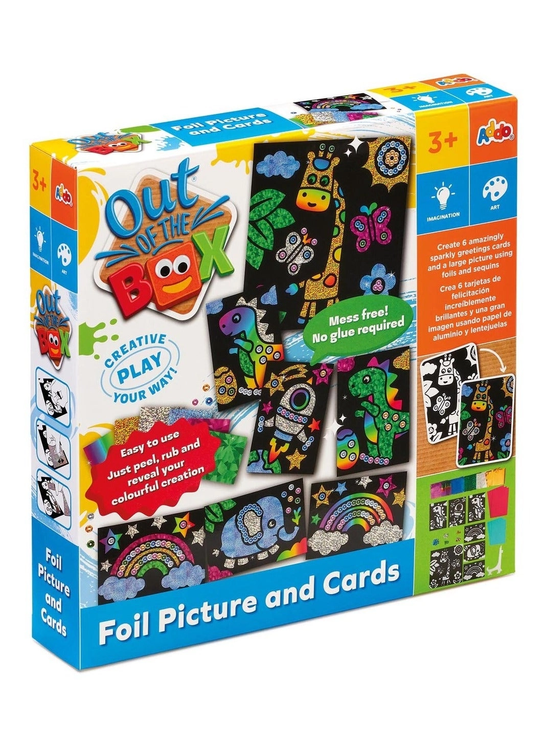 Out of the Box Foil Picture and Cards - 6 cards foil (318-17146-B)