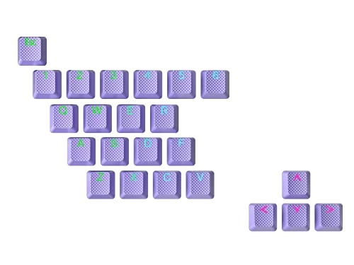 Rubber Keycap Set - OEM Profile Pistachio 23 Keys