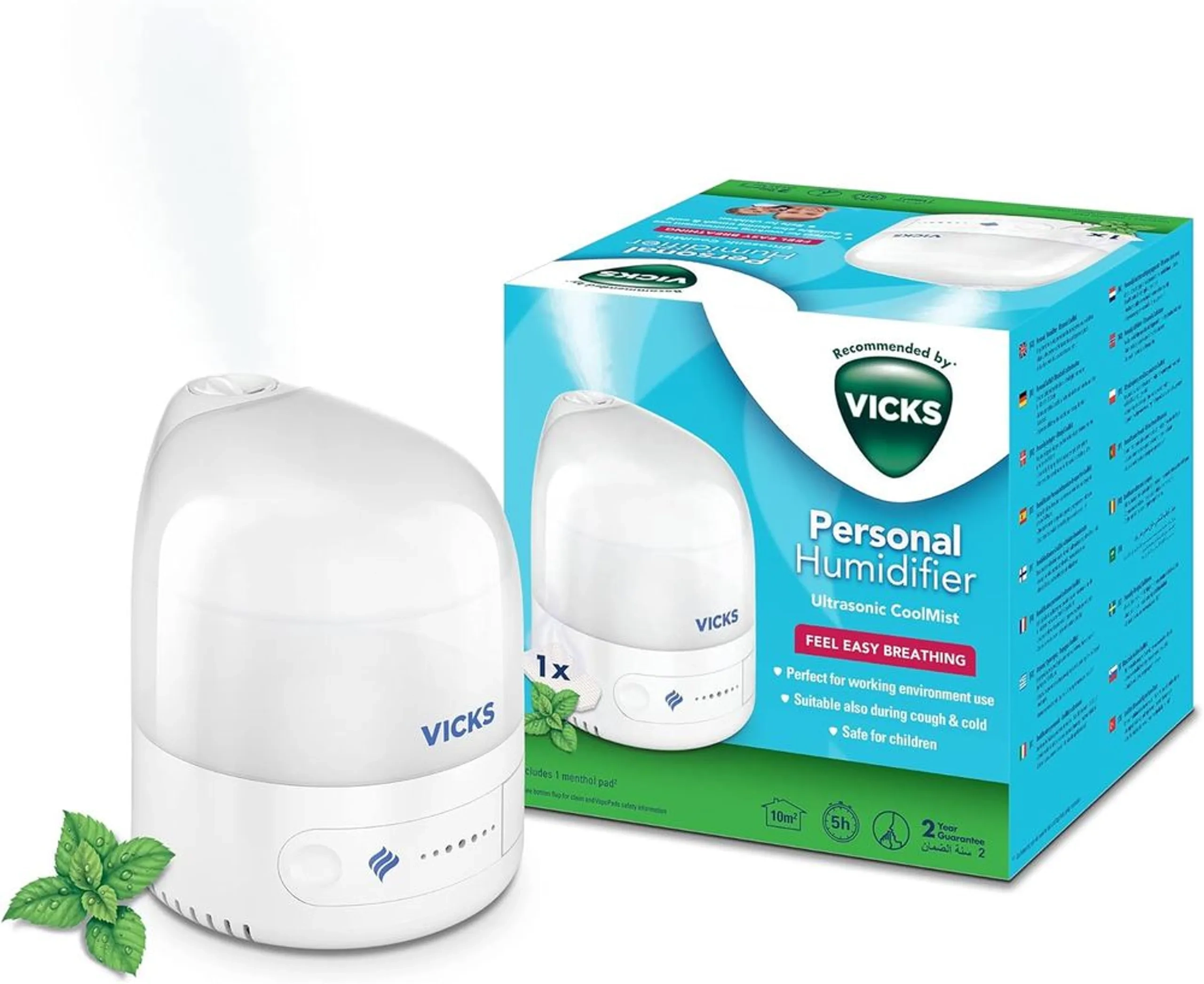 Vicks Personal Humidifer - 0.5 Liter
