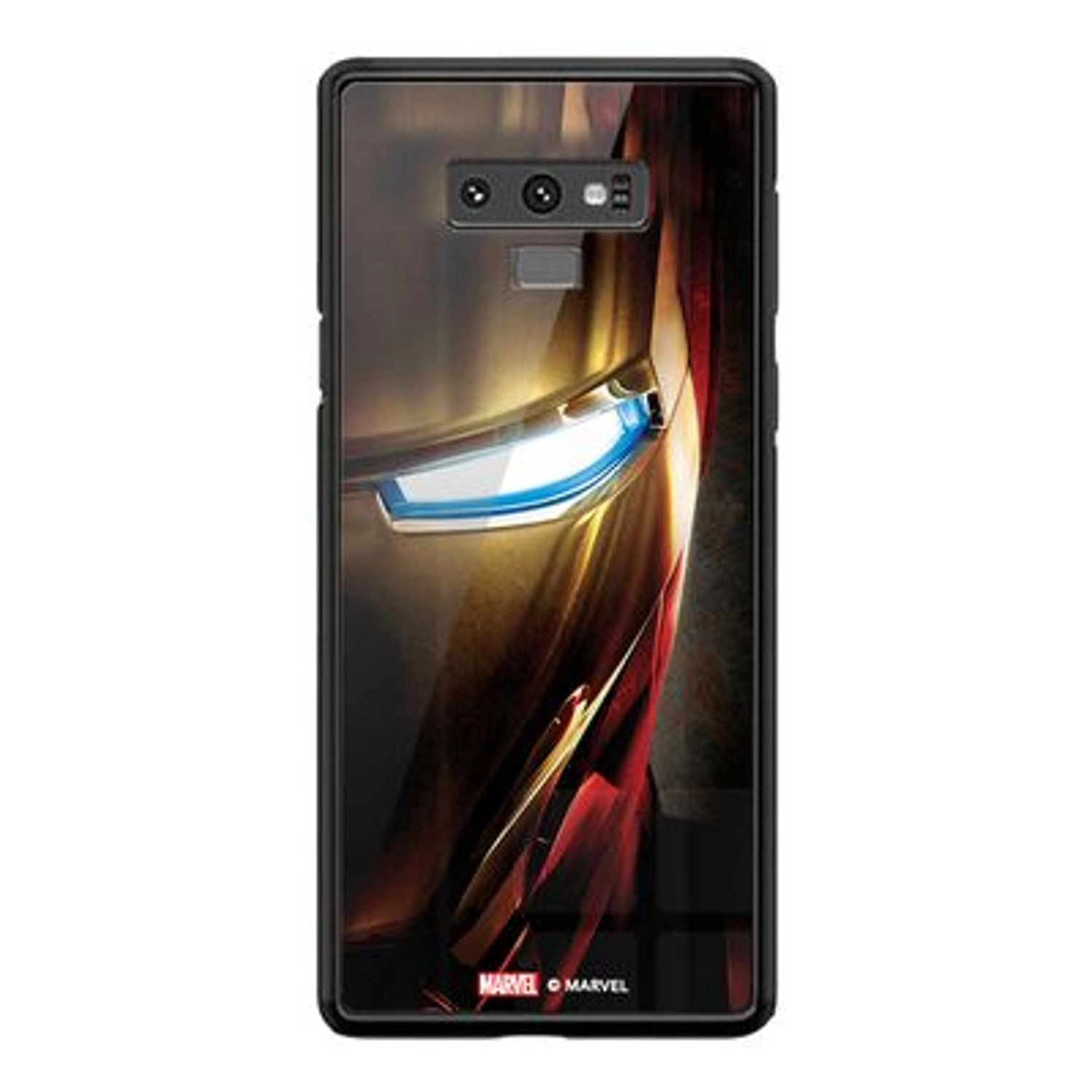 Wackylicious IronMan Half Profile Face Back Case for Galaxy Note 9