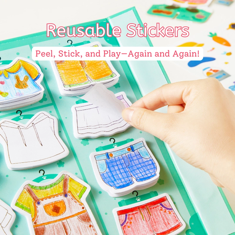 DIY Post It Dress Up Kit - Forest Elf 200+