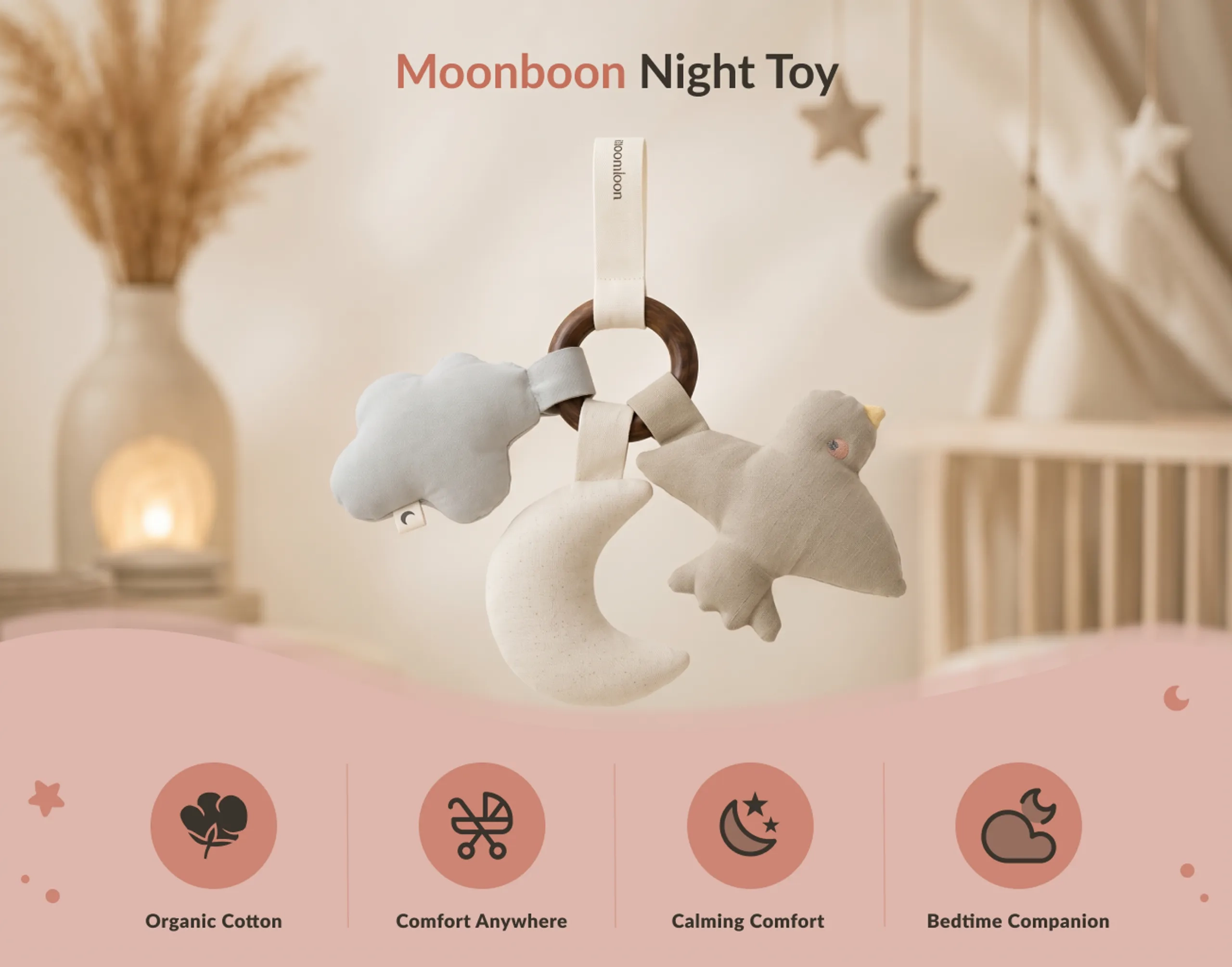 Soft Night Toy - Suitable for 0 to 24 months