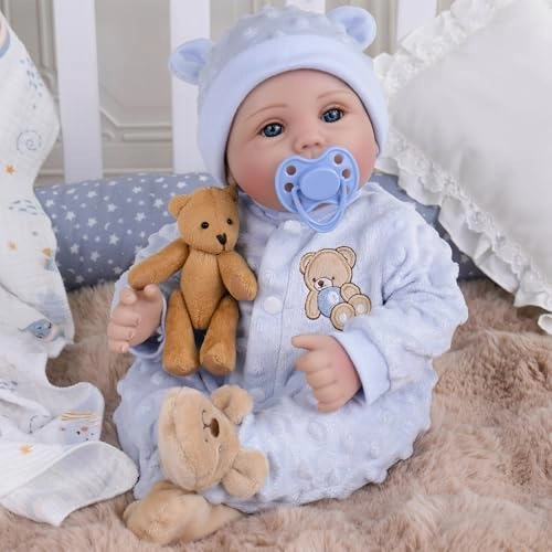 Reborn Baby Doll - 18-Inch Silicone Ages 3+