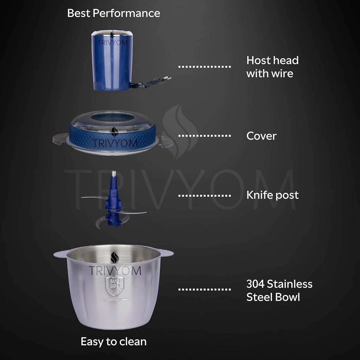 Food Processor - 30L 300W