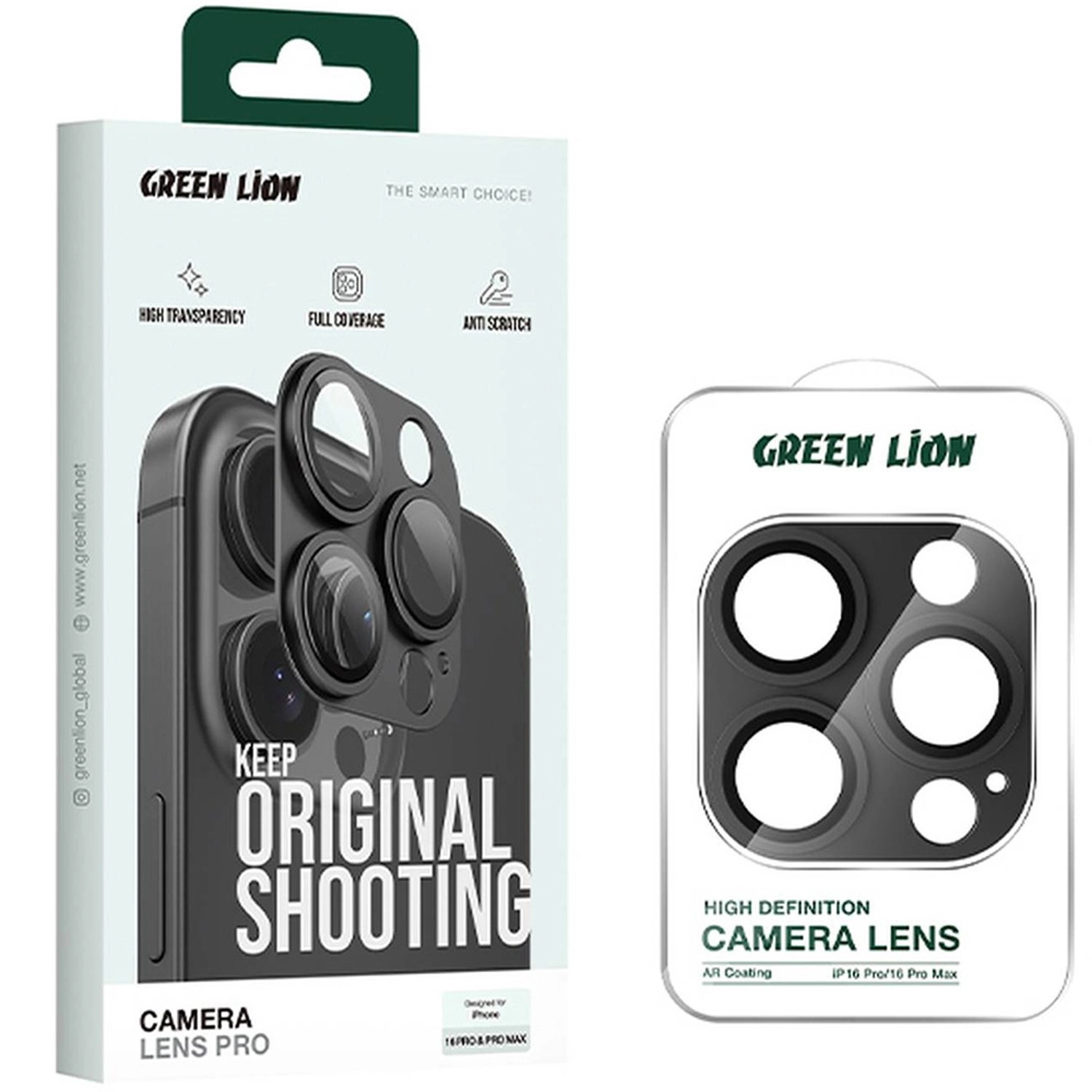 HD Aluminium Camera Lens Protector for iPhone 16 Pro/iPhone 16 Pro Max