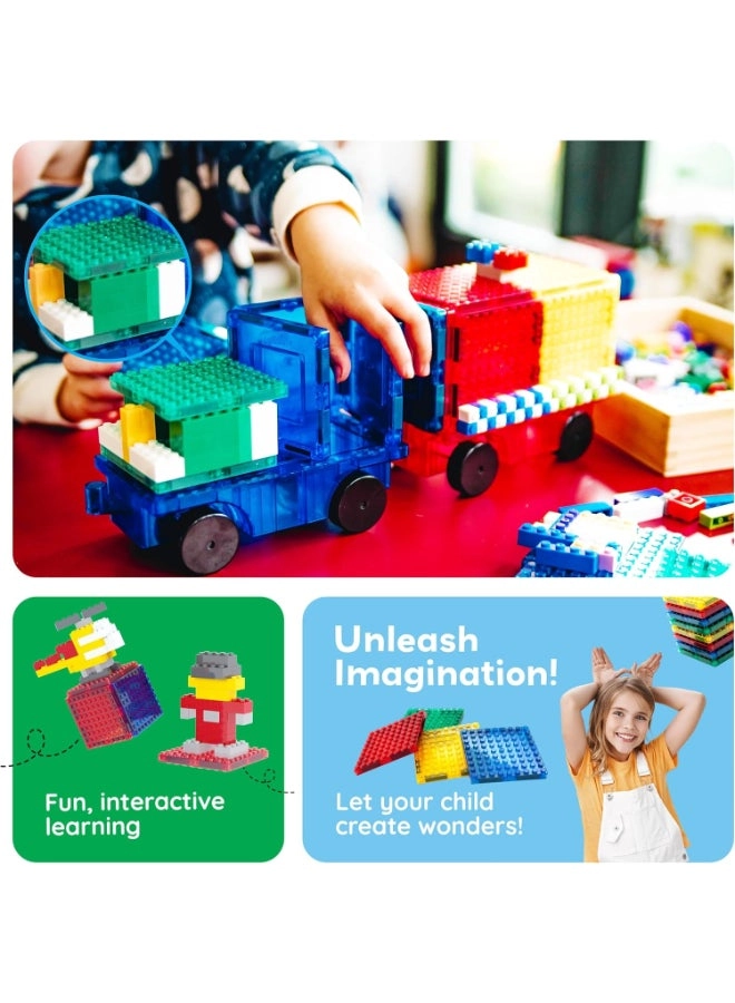 Magnetic Building Block Set - 12pcs