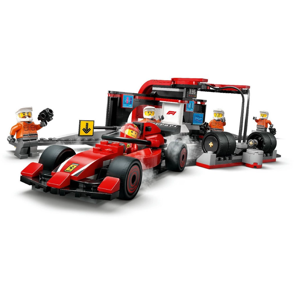 City F1 Pit Stop & Pit Crew (60443)