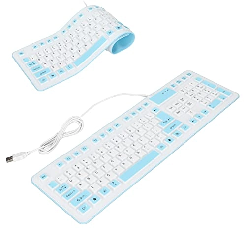 Foldable Silicone Keyboard - Wired