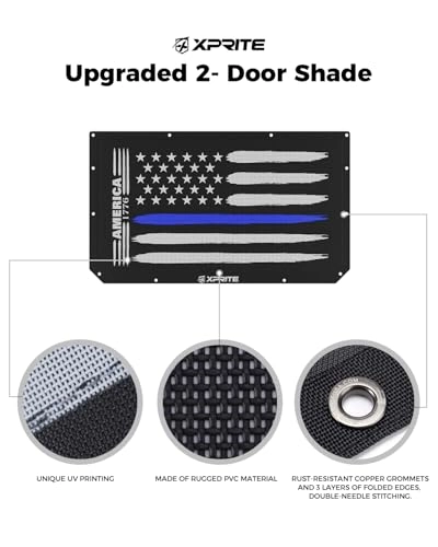Gadsden Flag Sunshade - Jeep Wrangler JL|Gladiator JT 2018|2020 Front