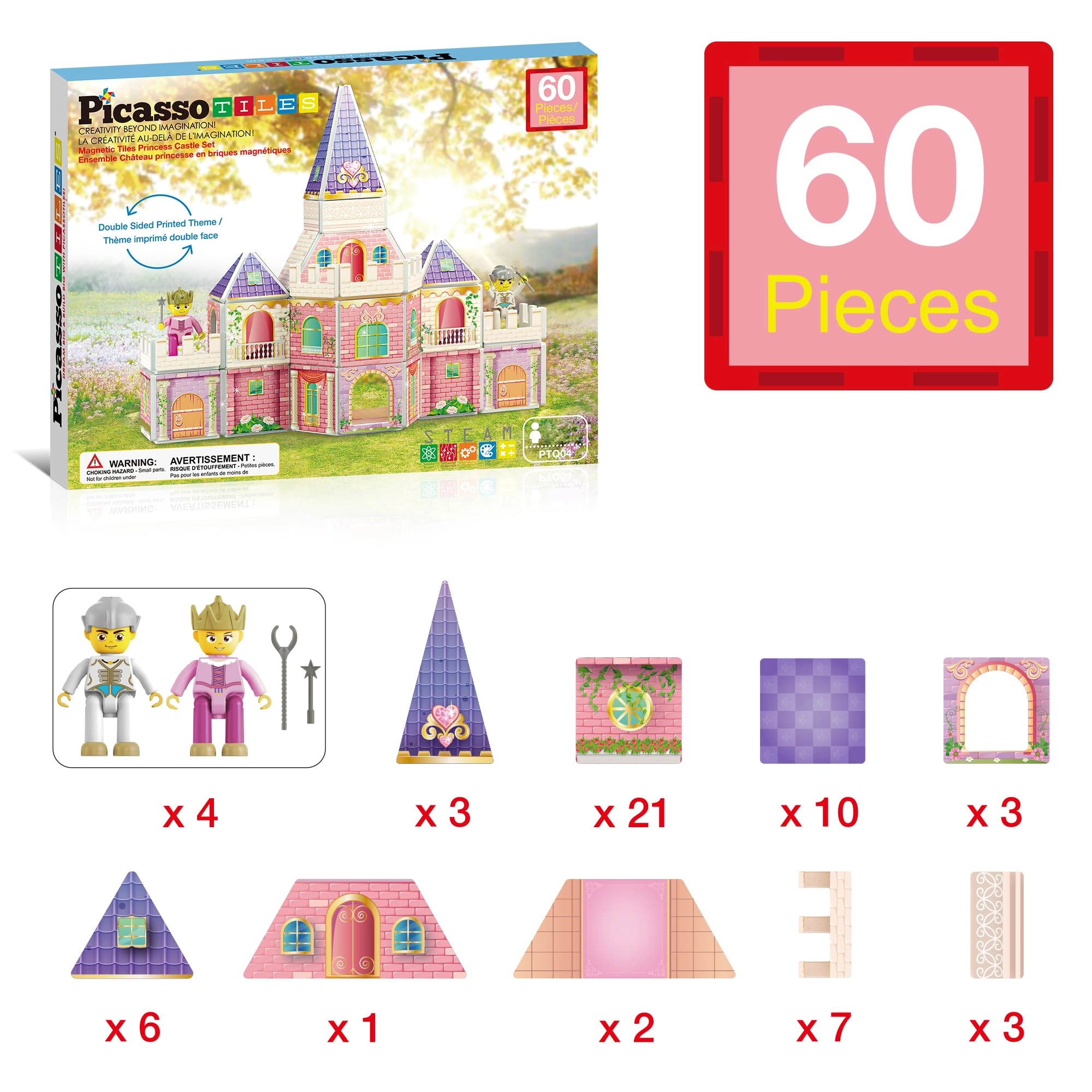 Princess Castle - 60pcs