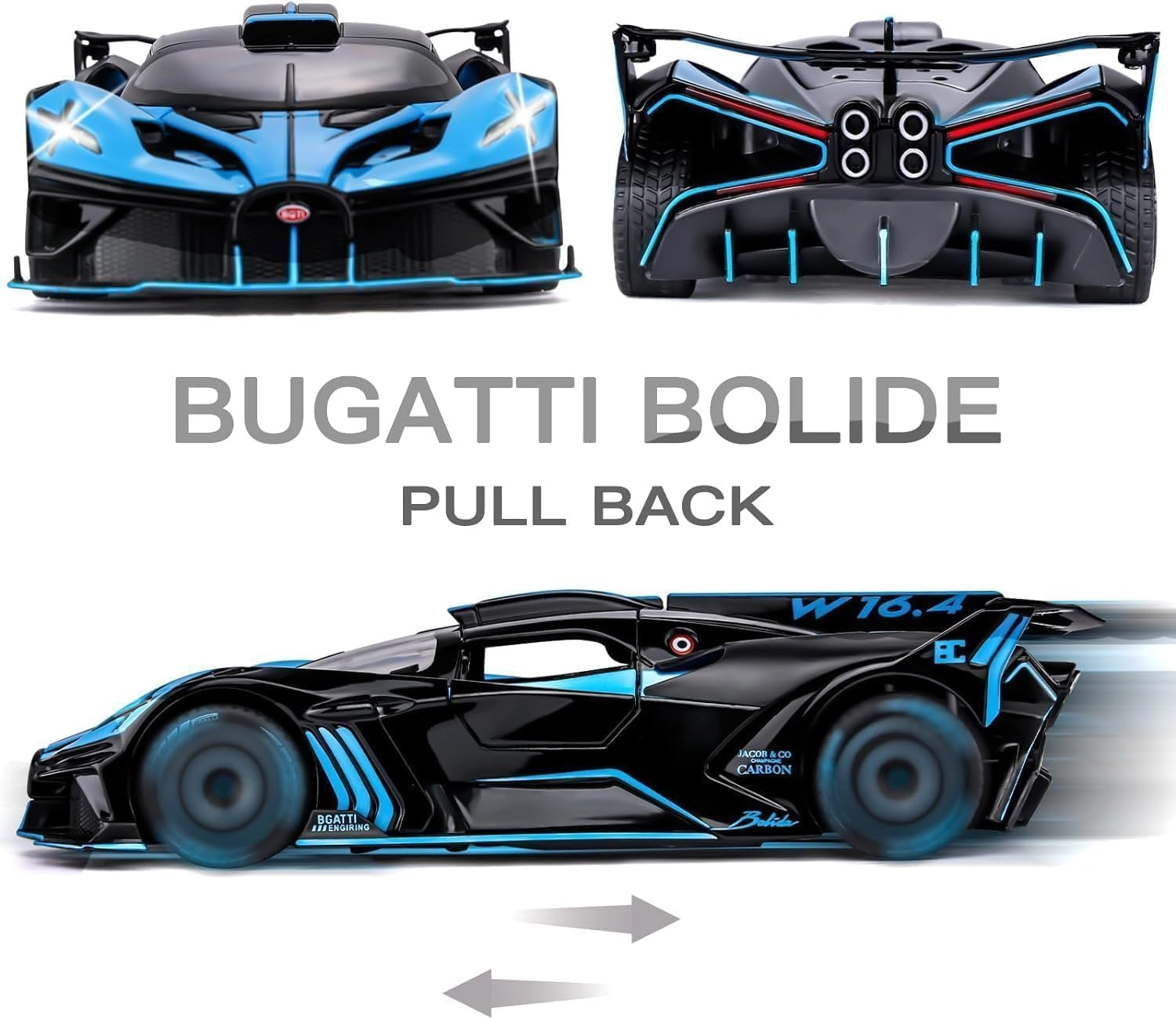Bugatti Bolide - 1:24 1 Count