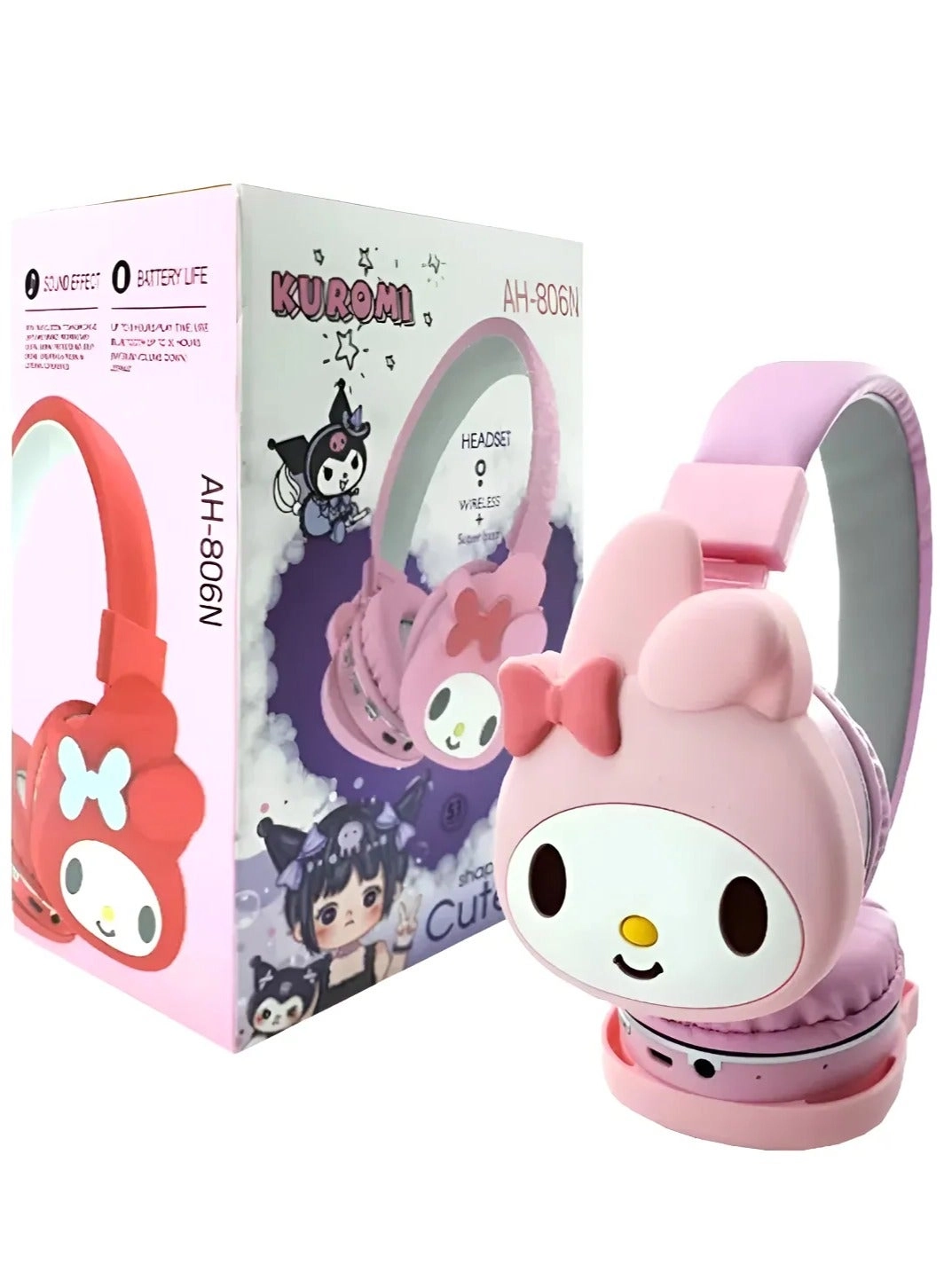 Cartoon Kids Wireless Headphone