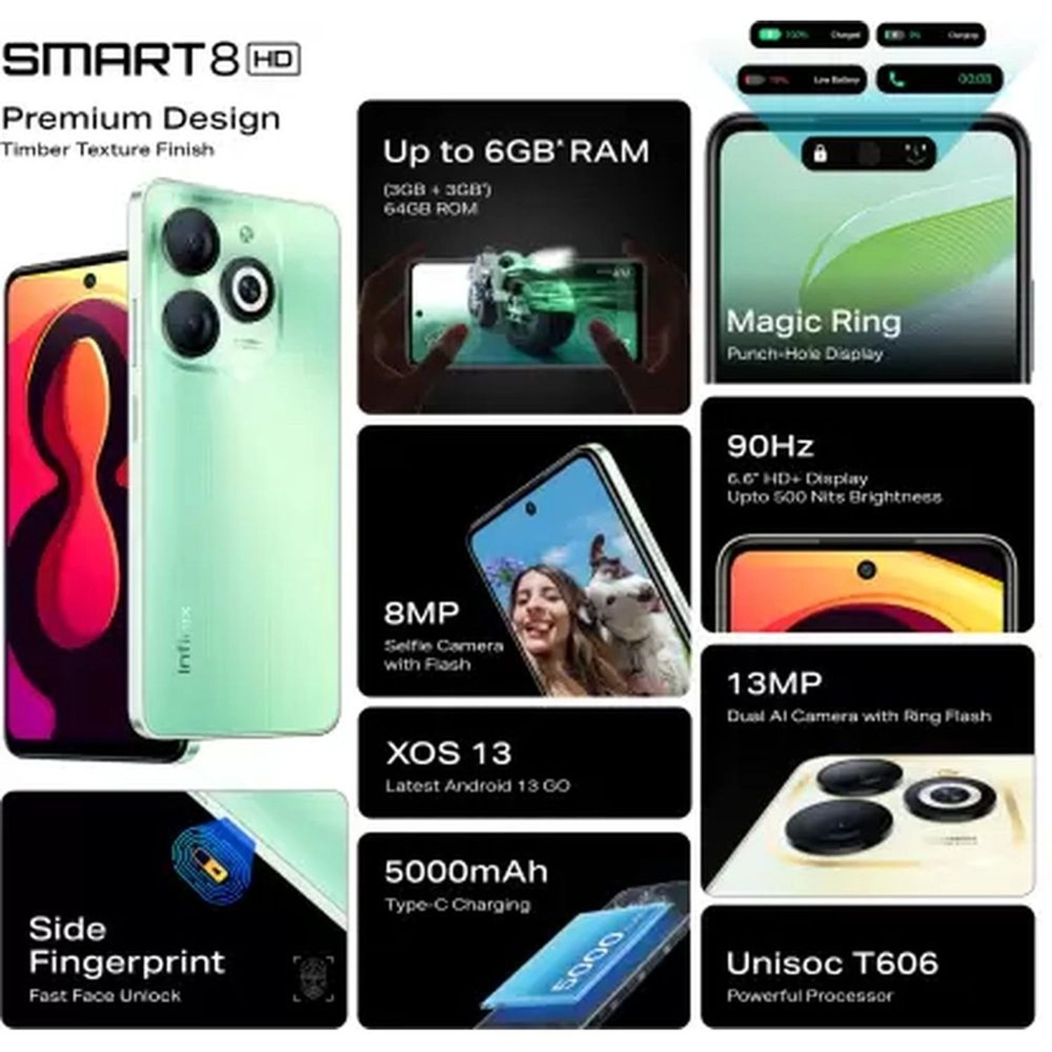 Smart 8 - 4GB 128GB