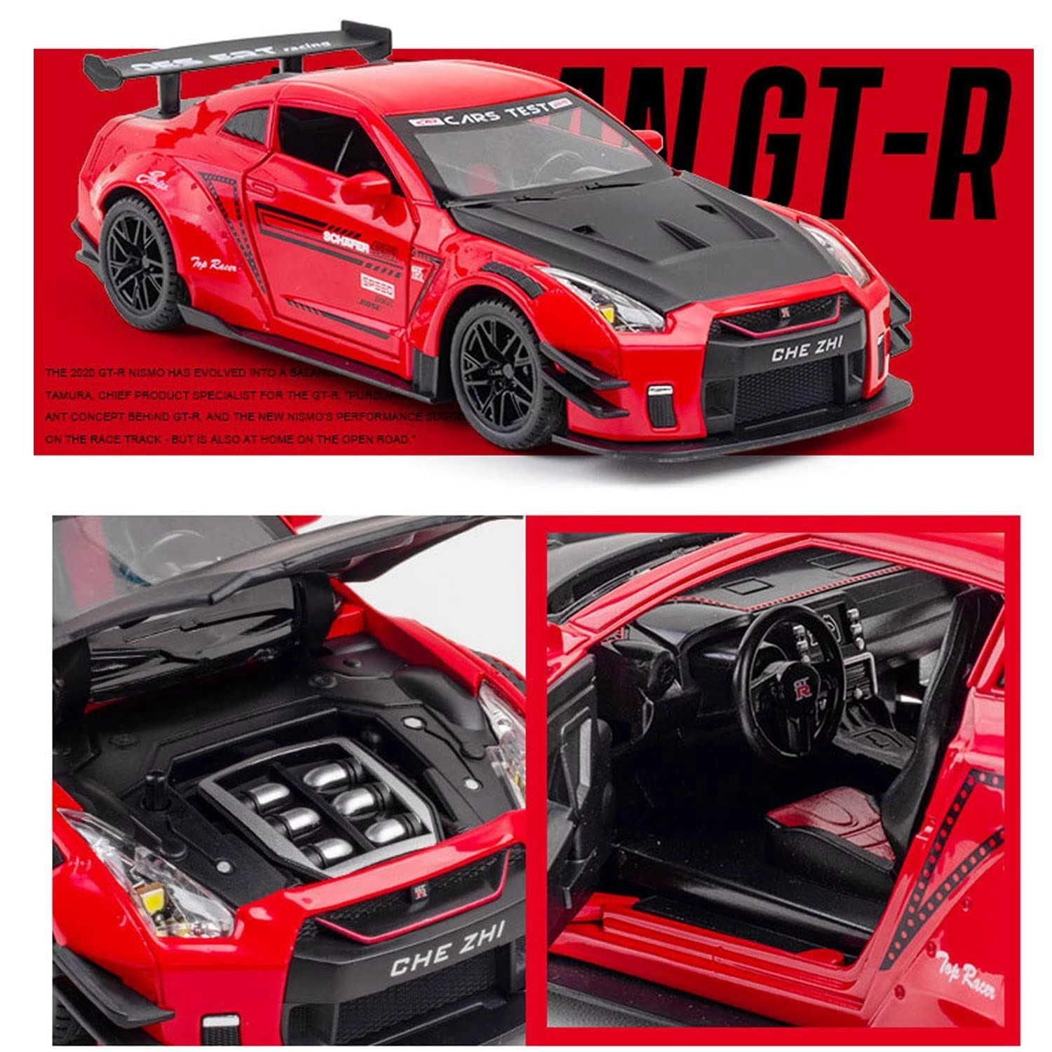 Nisan GTR - 1:24 Scale 1.00 Count