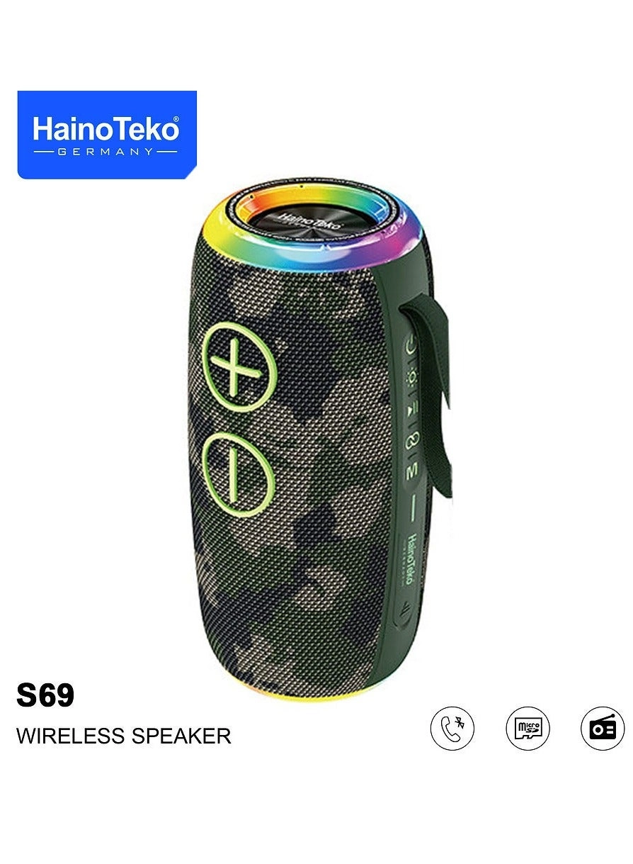 Haino Teko S69 - Portable Wireless Bluetooth Speaker