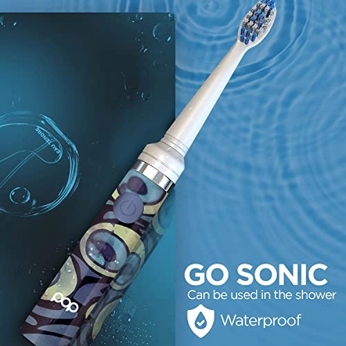 Electric Toothbrush - Yellow 2 speeds 15,000-30,000 strokes/minute