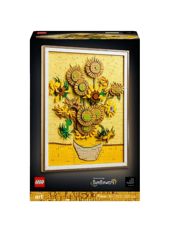 LEGO Art Vincent van Gogh - Sunflowers (31215)