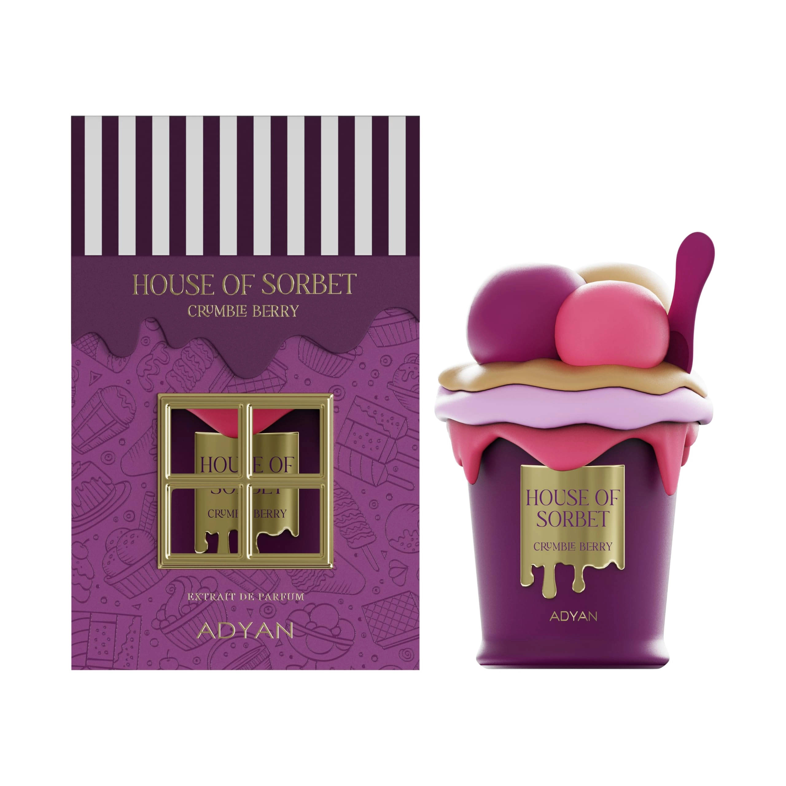 OUDH AL ANFAR MANUFACTURING L.L.C Crumble Berry House of Sorbet Eau de Parfum 100ml