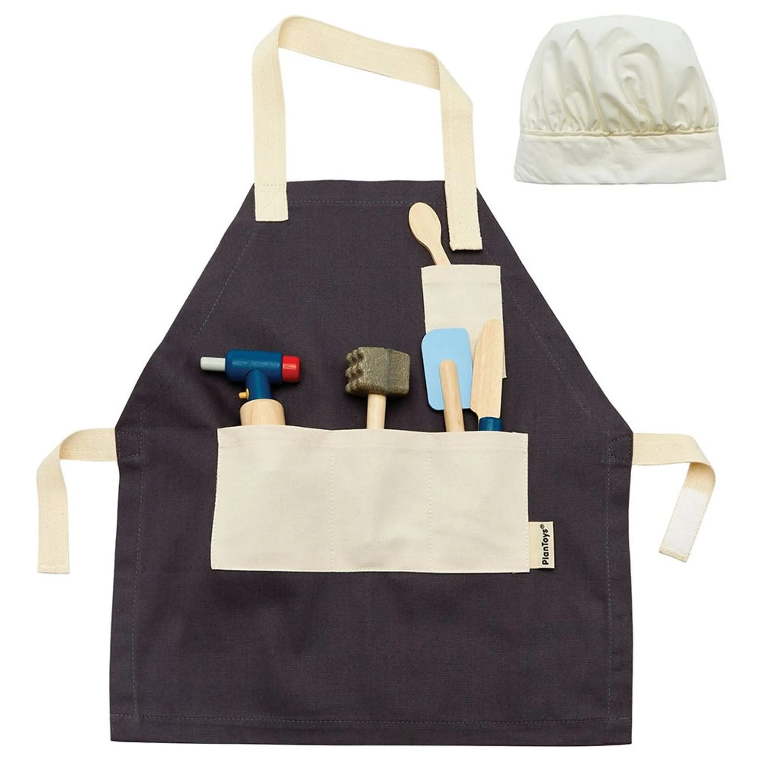 Chef Playset - Wooden 7 pcs (KETP-3710)