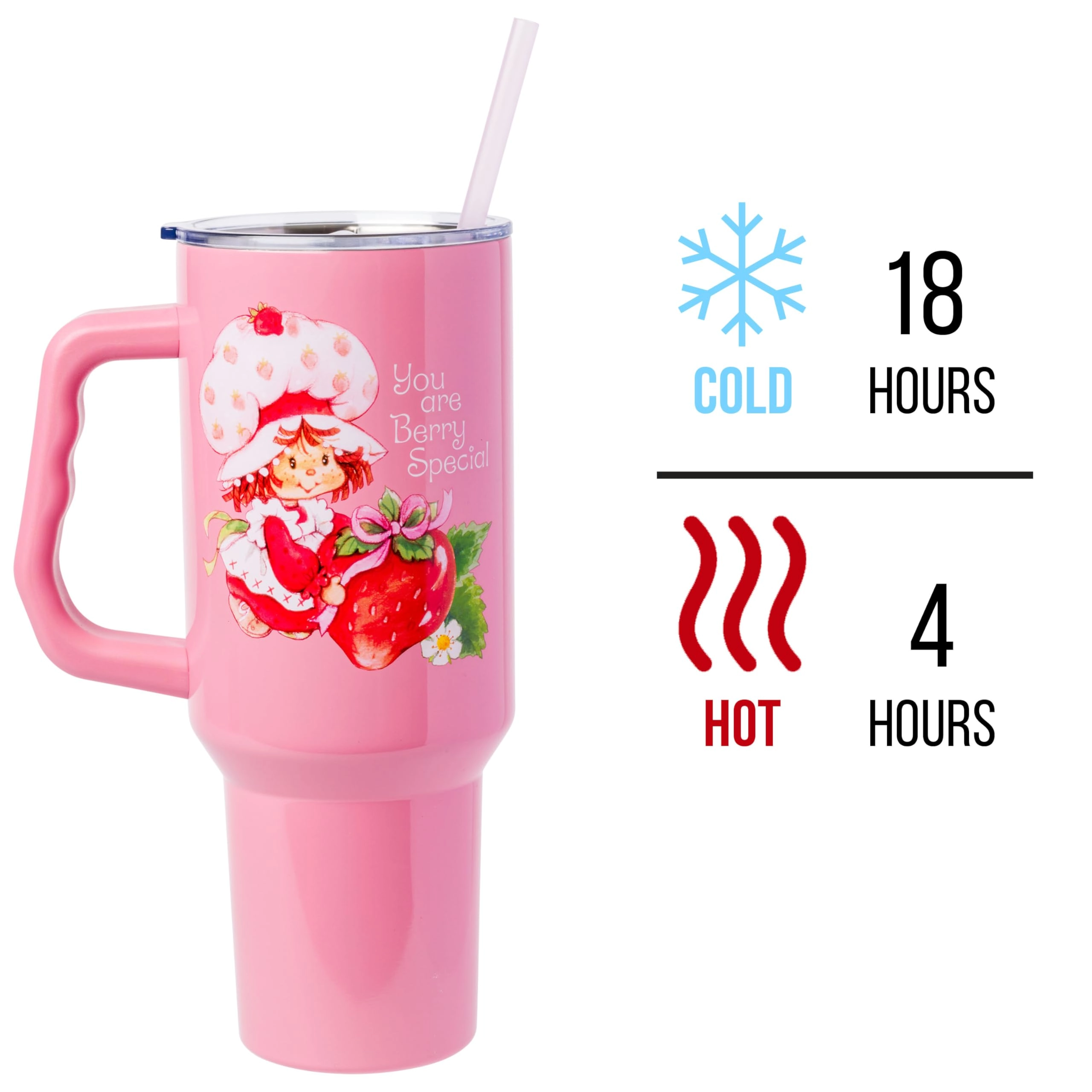 Stainless Steel Strawberry Shortcake You are Berry Special Tumbler - 1183ml
