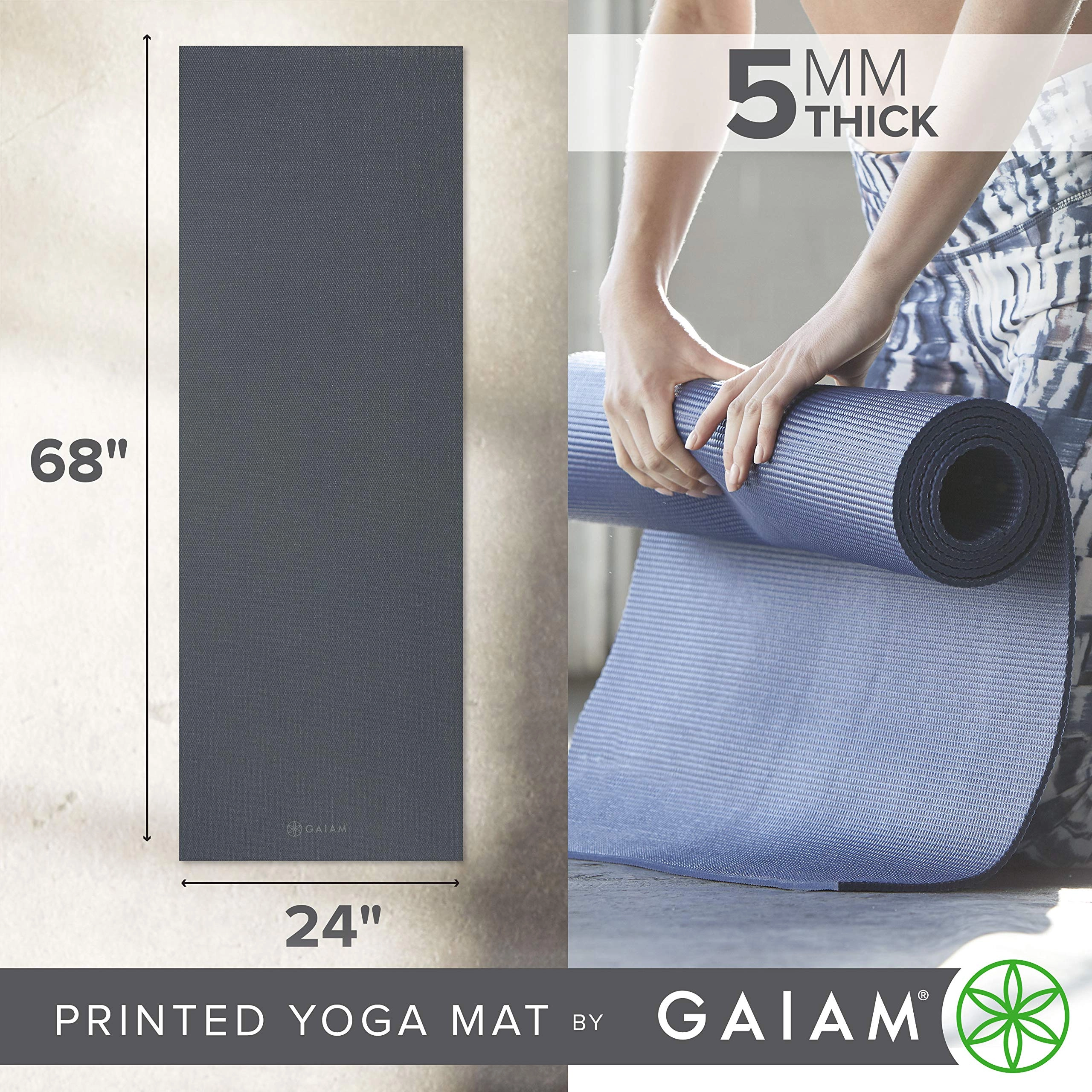Yoga Mat - Polyvinyl Chloride 5mm