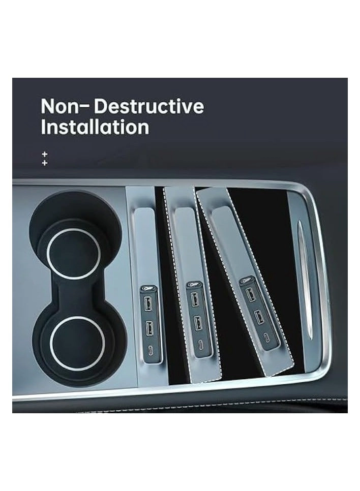 USB Hub - Tesla Model 3/Y 4-in-1