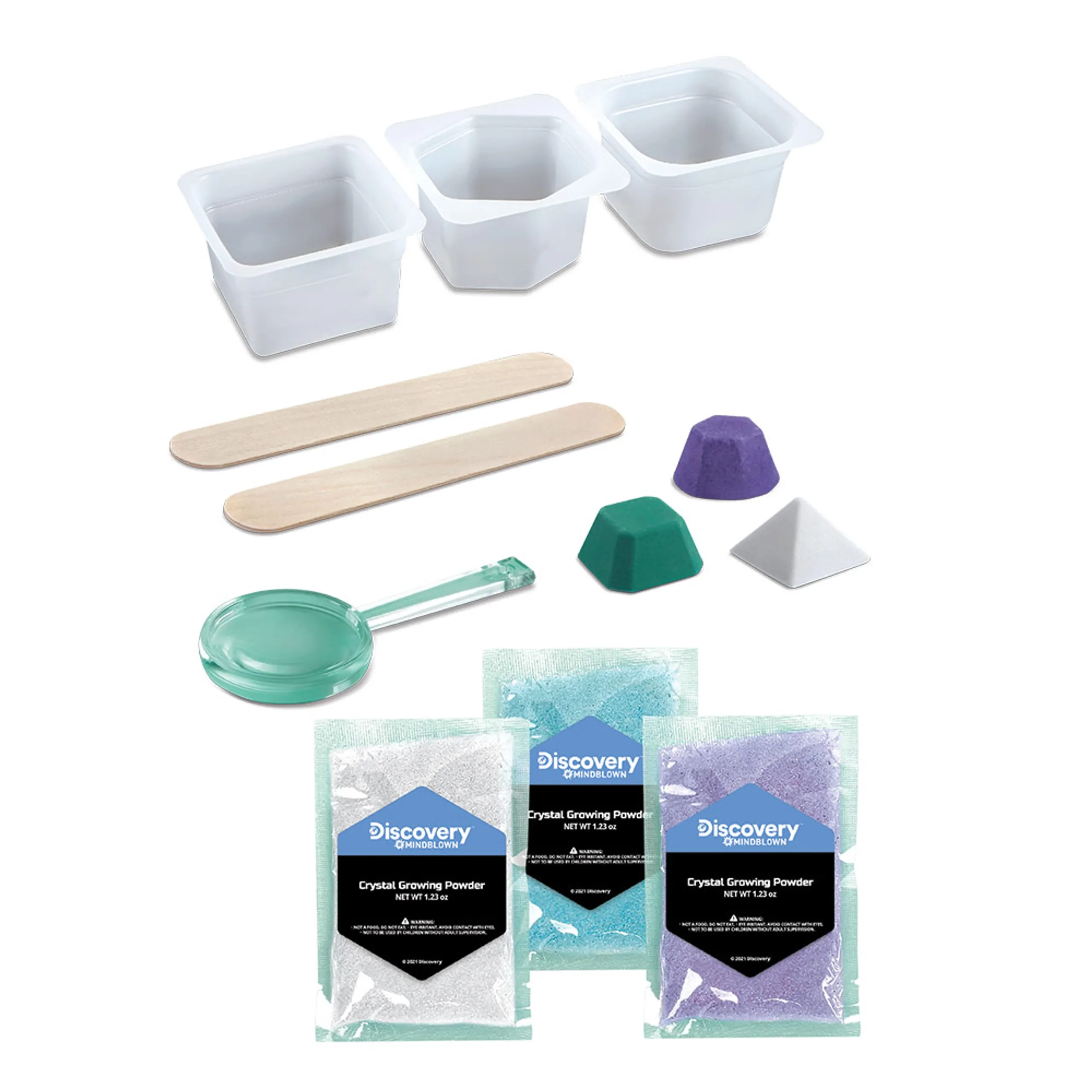 Mindblown Lab Crystal Growing Kit Geology - 8 years+ 12 pieces