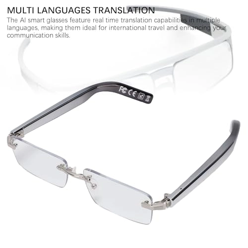 AI Smart Translation Glasses - V5.3 Anti Blue Light