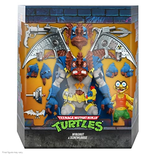 Wingnut + Screwloose - Teenage Mutant Ninja Turtles Ultimates (22.86 cm) (UL-TMNTW09-WNS-01)