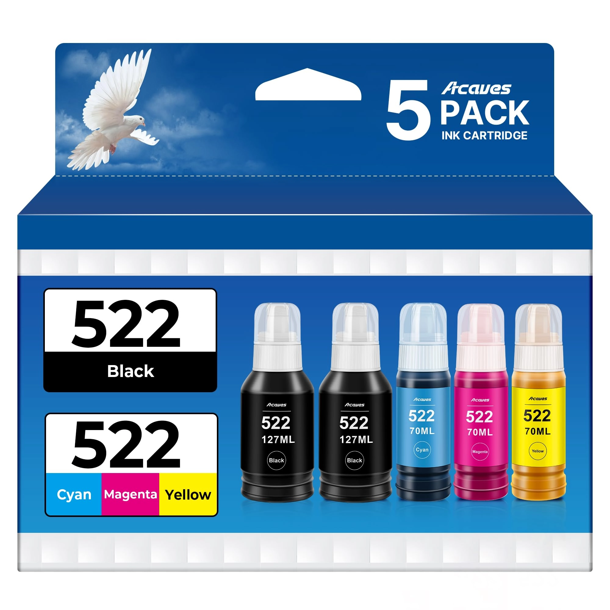 Acaves 8138e Printer - 5 Pack