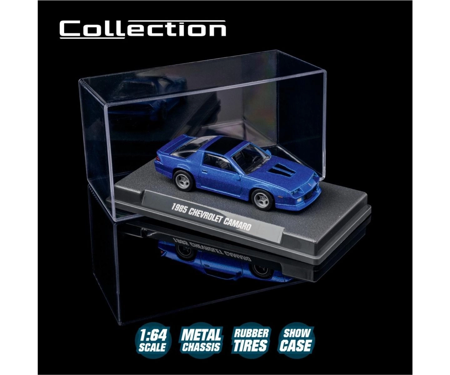1985 Chevorlet Camaro - metal chassis 1:64