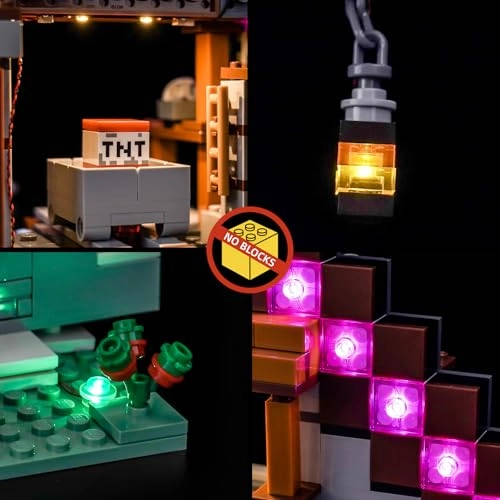 LED Light Set - Compatible with 21277 Battery Powered