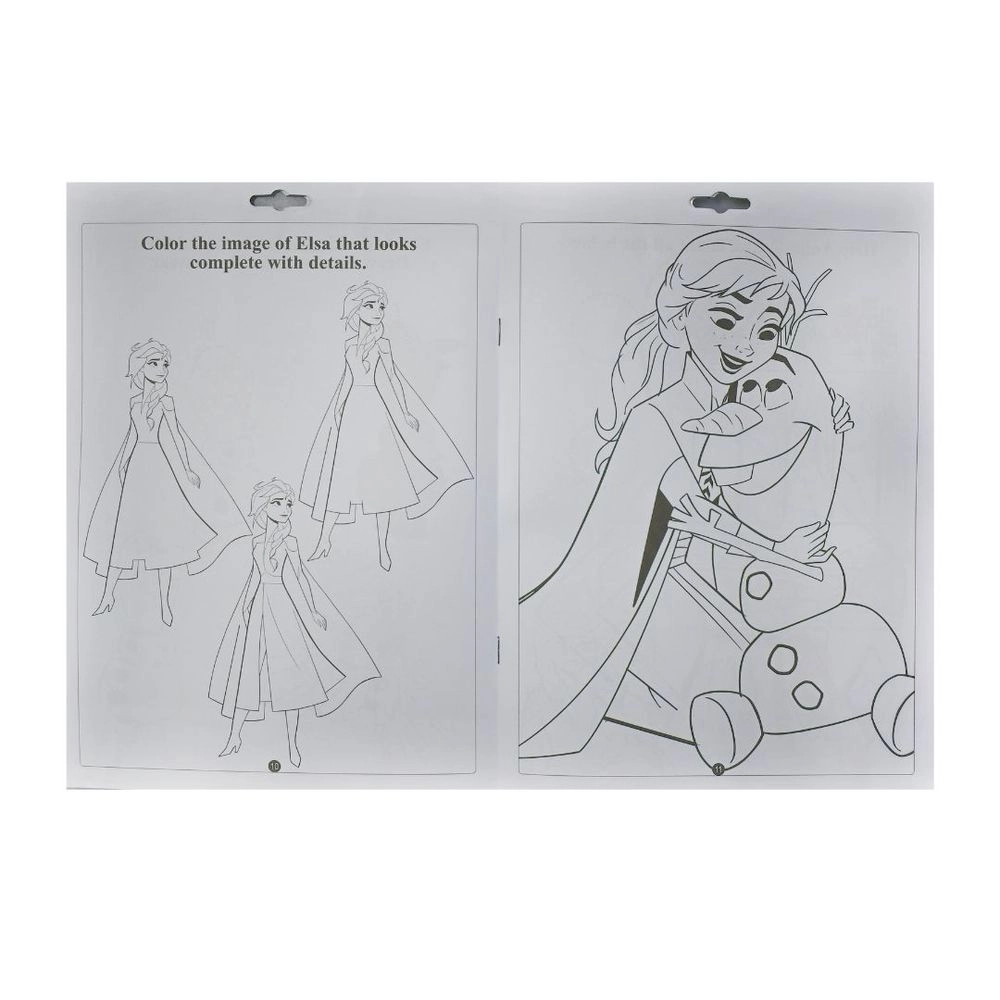 Colouring Activity Book And Markers Set - Frozen 30 pages