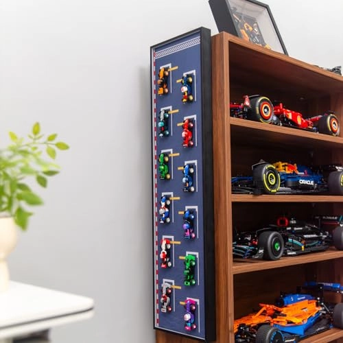 Speed Champions Wall Frame - 71049 29.5 x 7.8 IN Silver