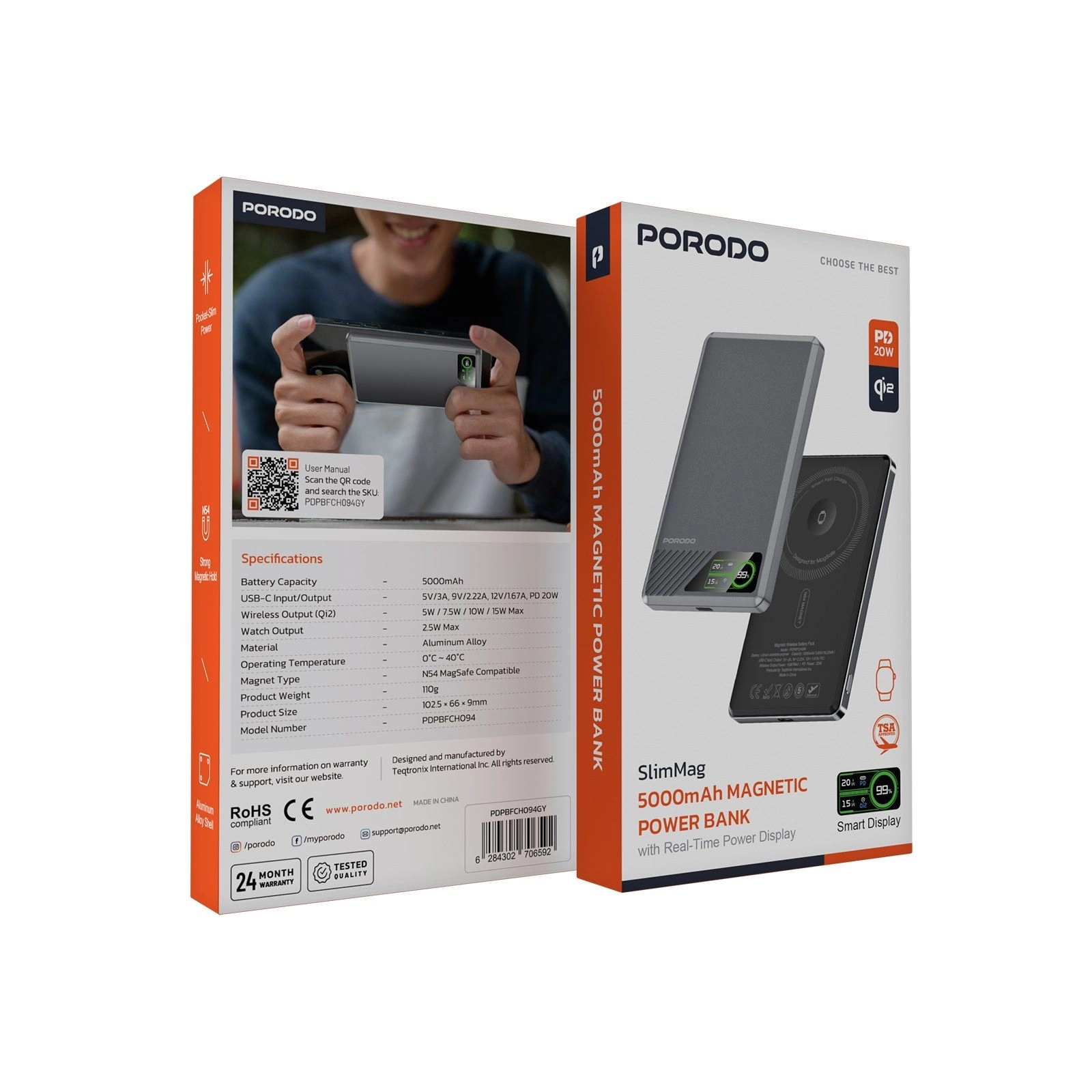 PD-PBFCH060-BK - 10000mAh 30W