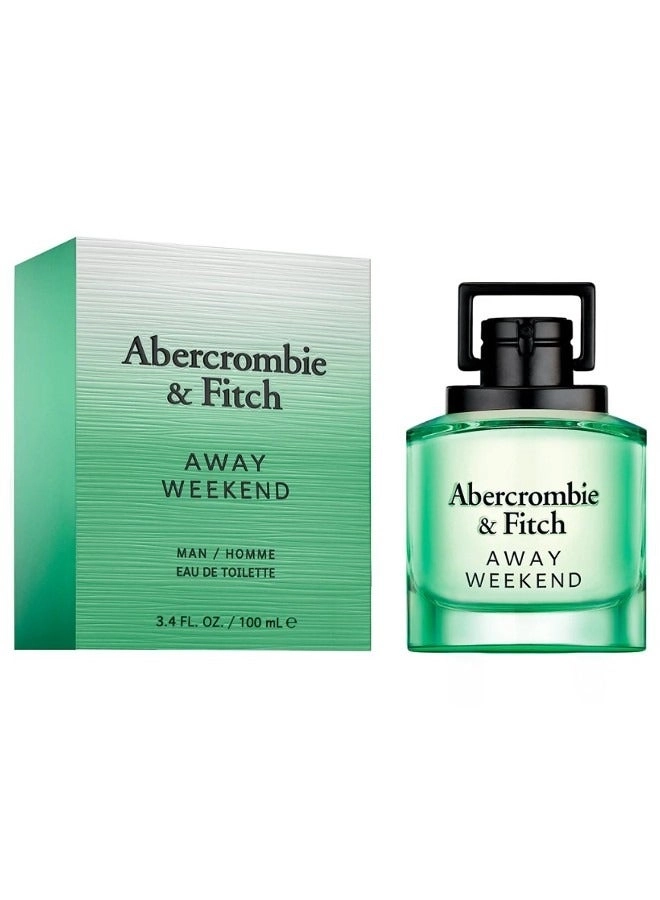 Abercrombie and Fitch Away Weekend Pour Homme Eau de Toilette 100 ml